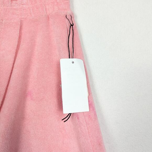 NWT Carbon 38 x Eleven by Venus Williams Light Pink Terry Snap Skirt Size S - Picture 8 of 11